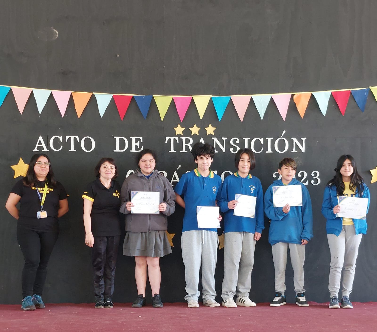 Fotos | Acto de Transición Sextos Básicos 2023