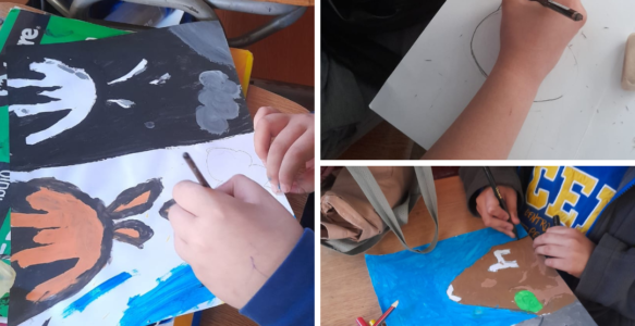Creatividad en Acción: Trabajos de Artes Visuales de 1° a 6° Básicos