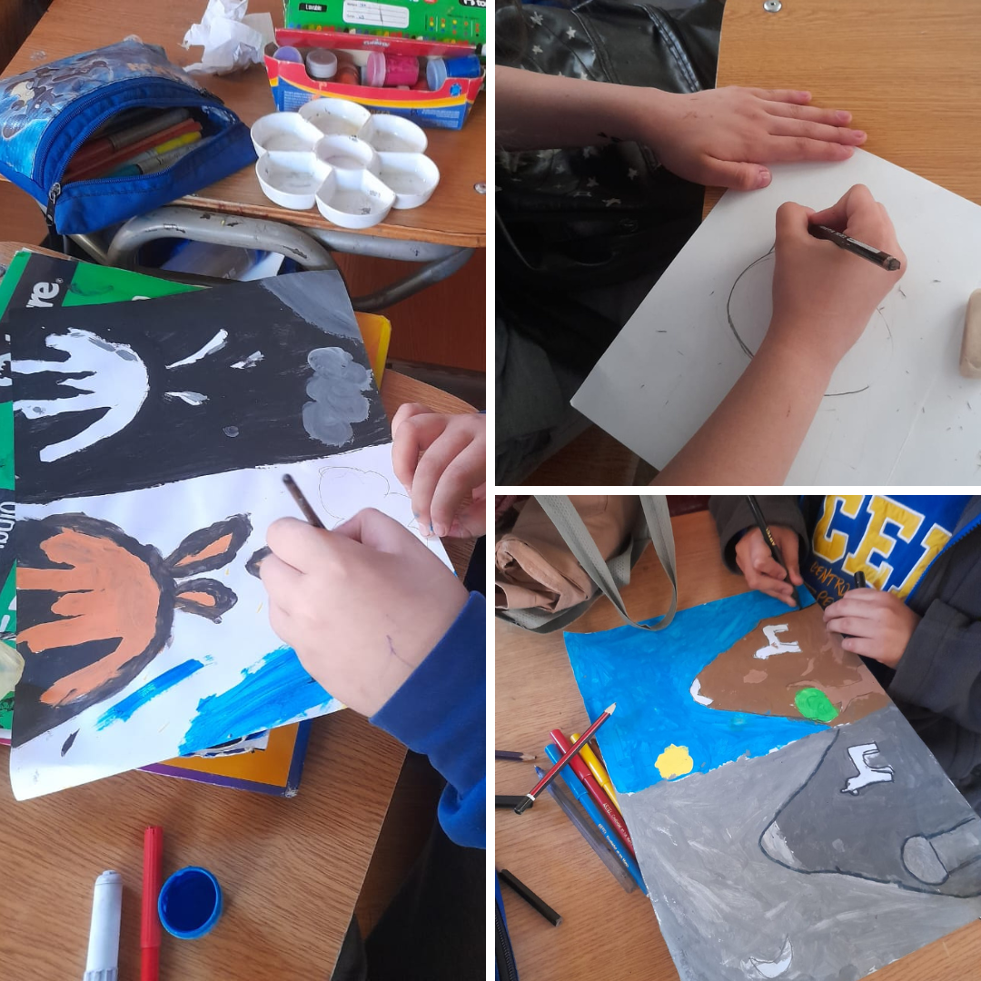 Creatividad en Acción: Trabajos de Artes Visuales de 1° a 6° Básicos