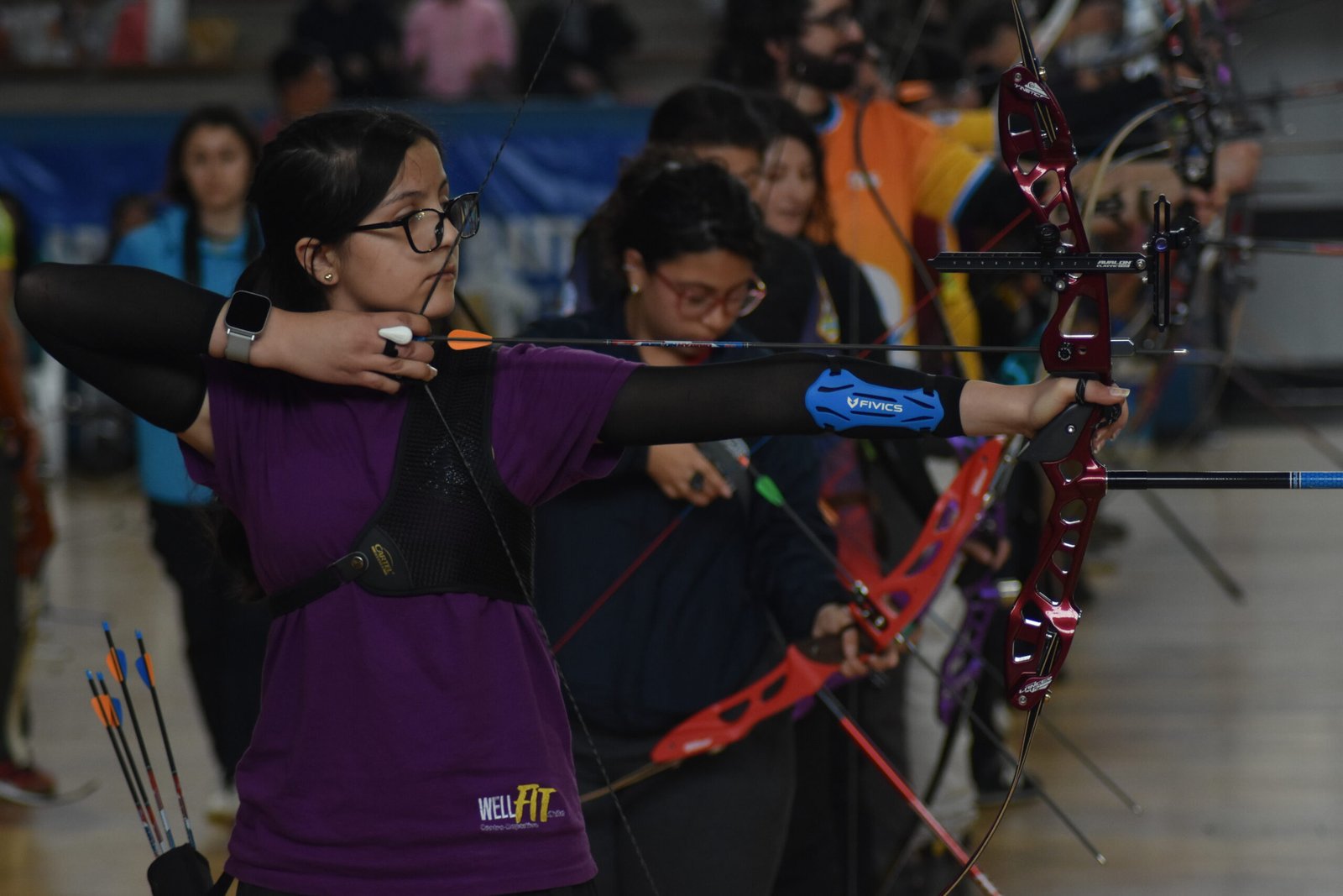 Orgullo CEP: estudiante de 7°B brilla en Torneo Indoor de Tiro con Arco
