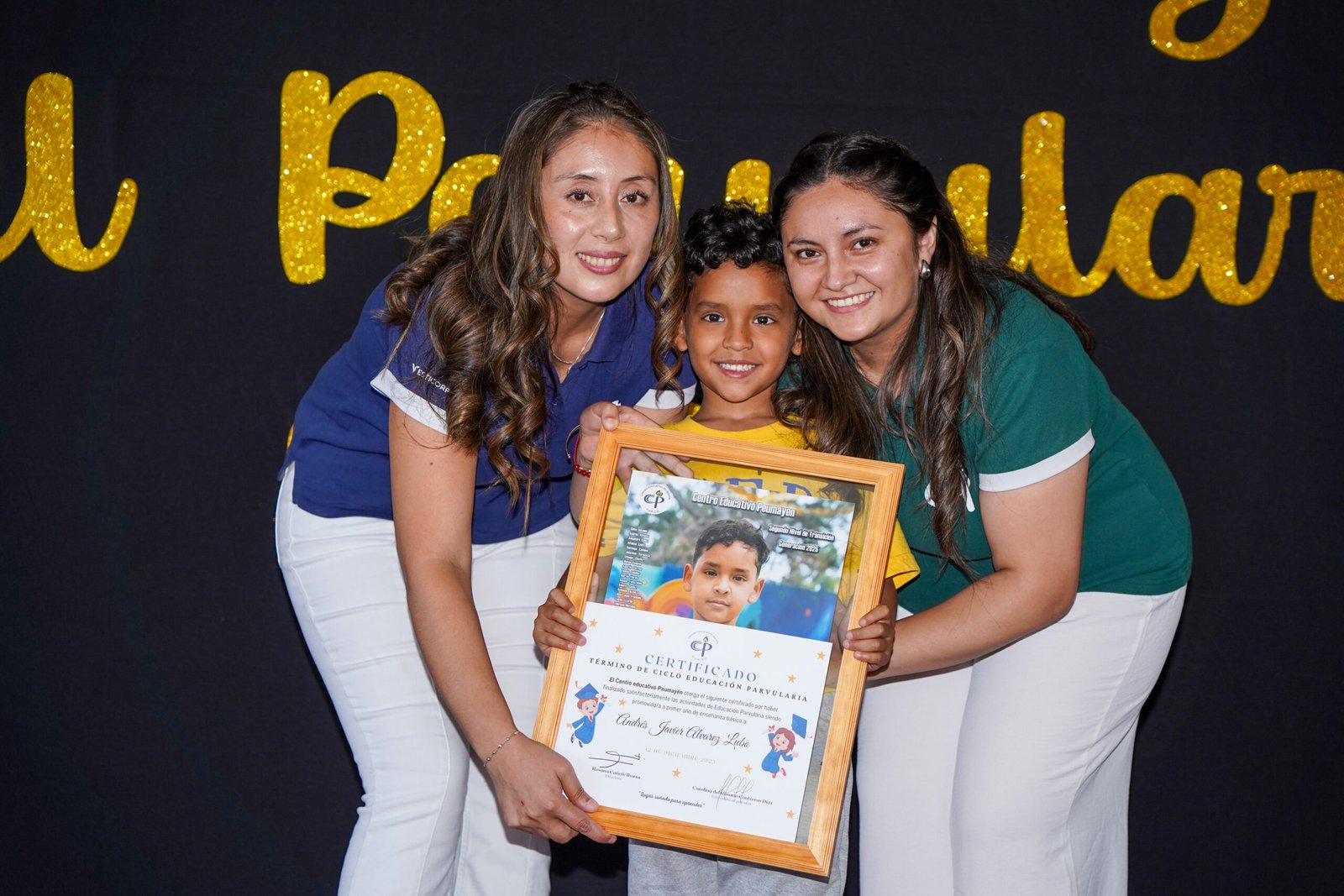 Exitosa Ceremonia de Finalización del Nivel Parvulario